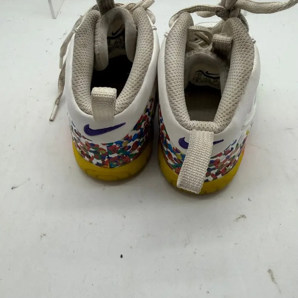 Nike Little Posite Pro TD Penny Hardaway Fruity Pebbles Shoes Kids Infant 9C